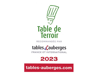 Recommandé par Tables & Auberges